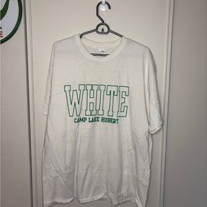 XL White Camp Lake Hubert T-Shirt